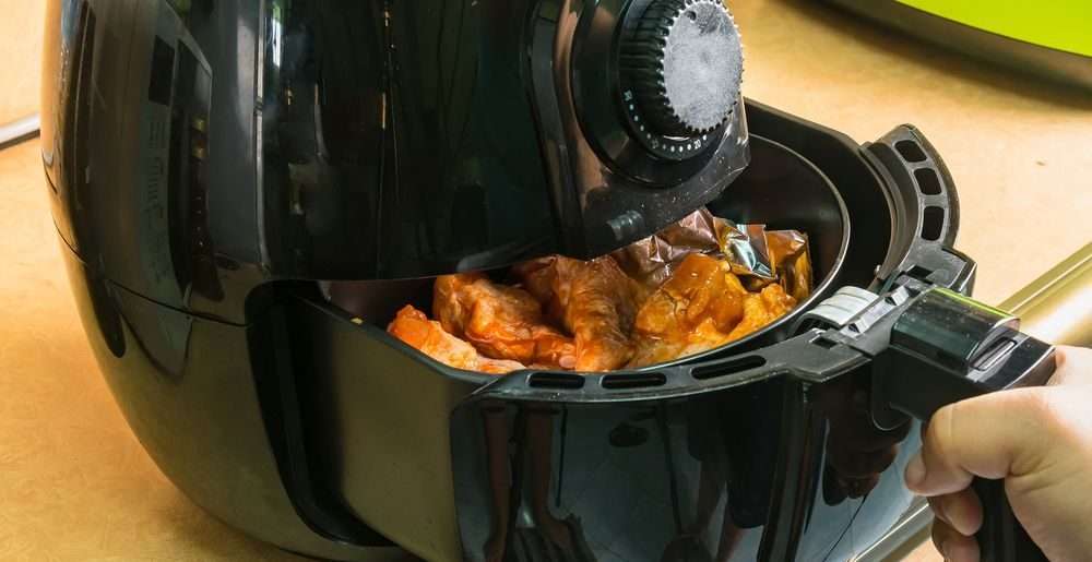 friggitrice ad aria con cottura senza olio di pollo