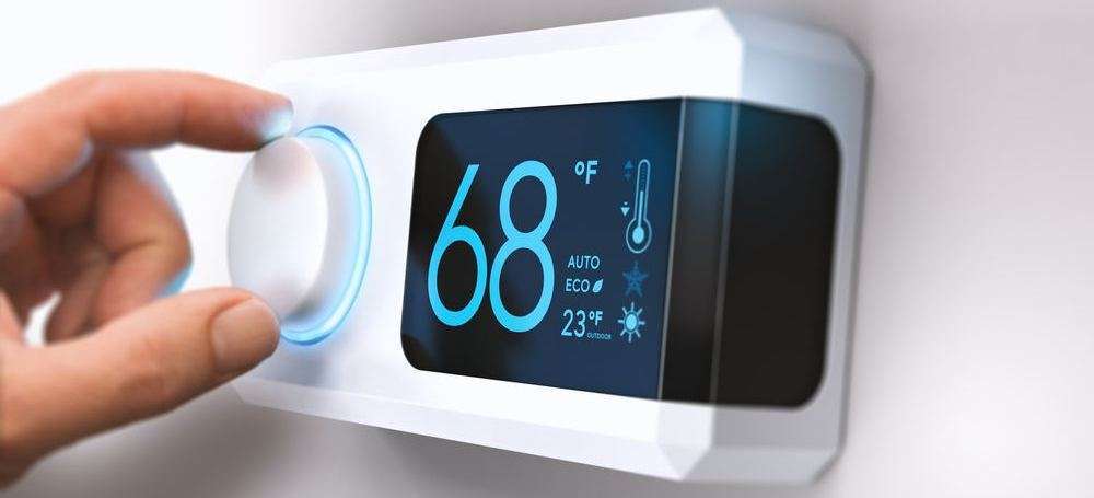 termostato digitale wifi con regolazione manuale della temperatura